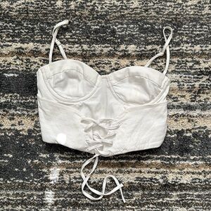 Zara Corset Crop Top